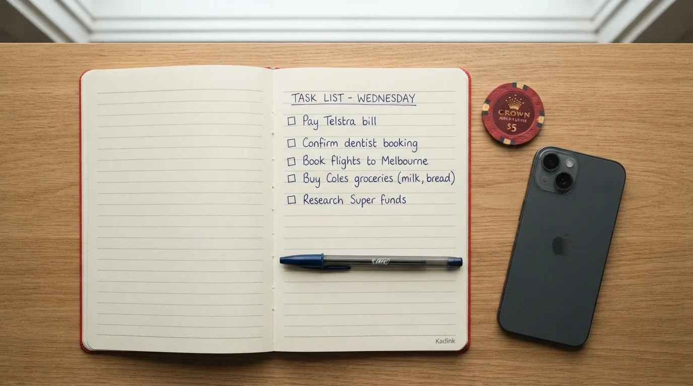 A simple checklist-style visual with items such as verify the licence, read the bonus terms, use a personal wallet, and know the helpline