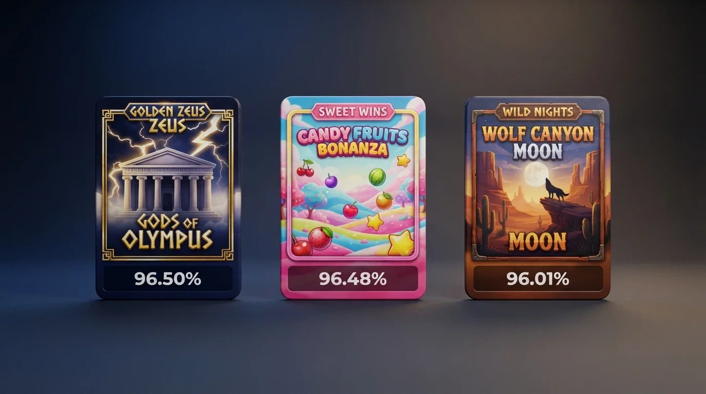 A grid of popular Pragmatic Play pokie title cards — Gates of Olympus, Sweet Bonanza and Wolf Gold prominent